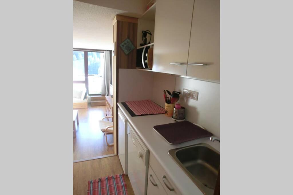 Appartement Studio Front De Neige, Acces Direct Aux Pistes อิโซลา 2000 ภายนอก รูปภาพ