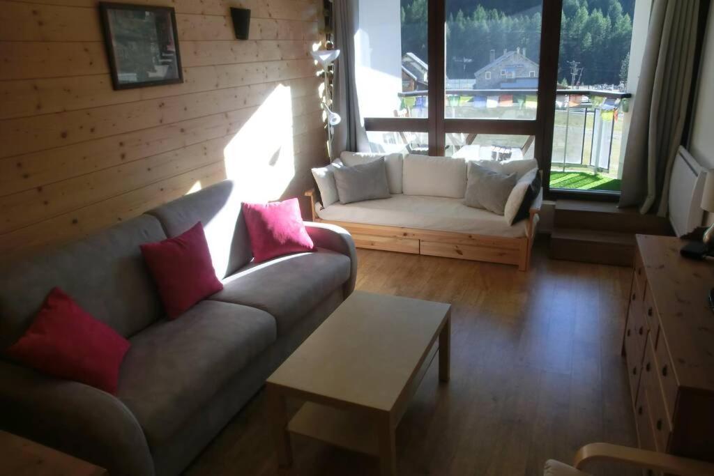 Appartement Studio Front De Neige, Acces Direct Aux Pistes อิโซลา 2000 ภายนอก รูปภาพ